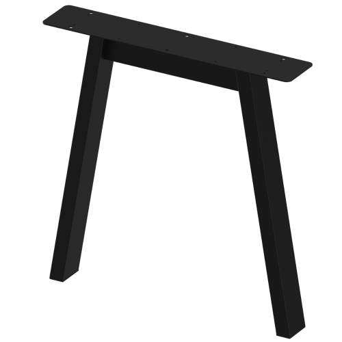 2 nogi do stołu i biurka czarne typ A