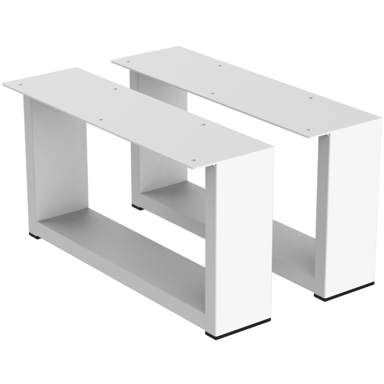 nogi do komody szafy białe 200 mm, 20 cm loft industrial