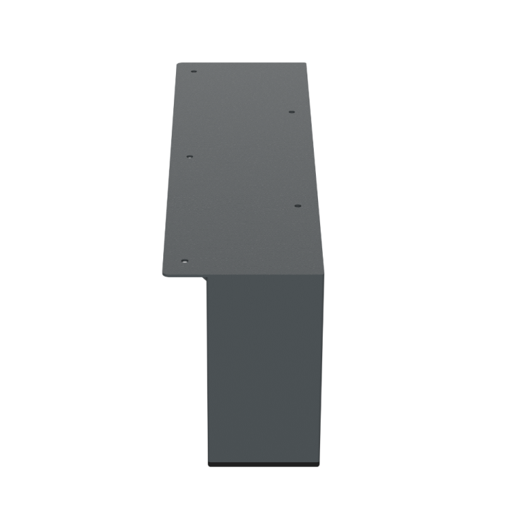nogi do komody szafy antracytowe 150 mm, 15 cm loft industrial