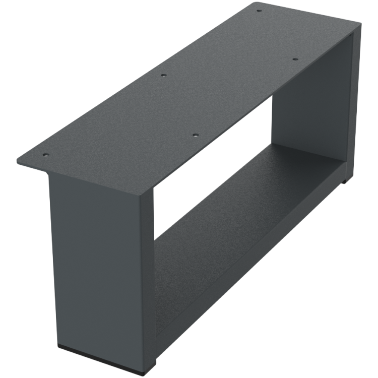 nogi do komody szafy antracytowe 150 mm, 15 cm loft industrial