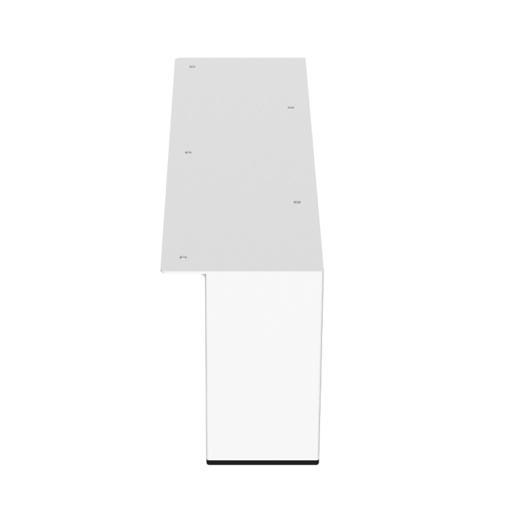 nogi do komody szafy białe 150 mm, 15 cm loft industrial