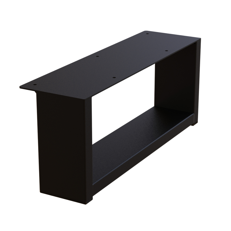 nogi do komody szafy czarne 150 mm, 15 cm loft industrial