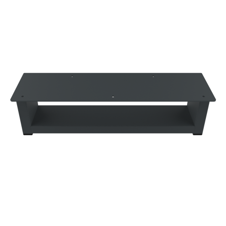 nogi do komody szafy antracytowe 100 mm, 10 cm loft industrial