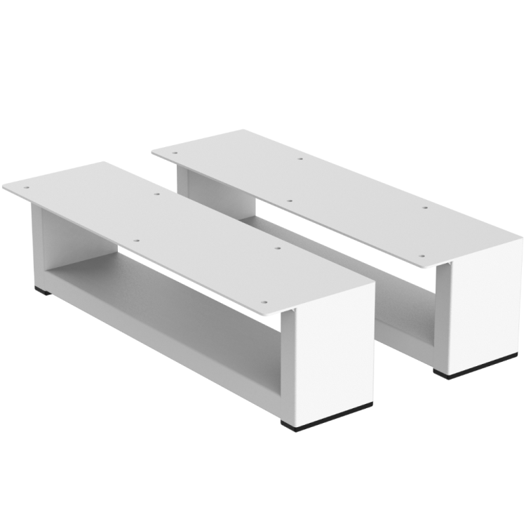 nogi do komody szafy białe 100 mm, 10 cm loft industrial
