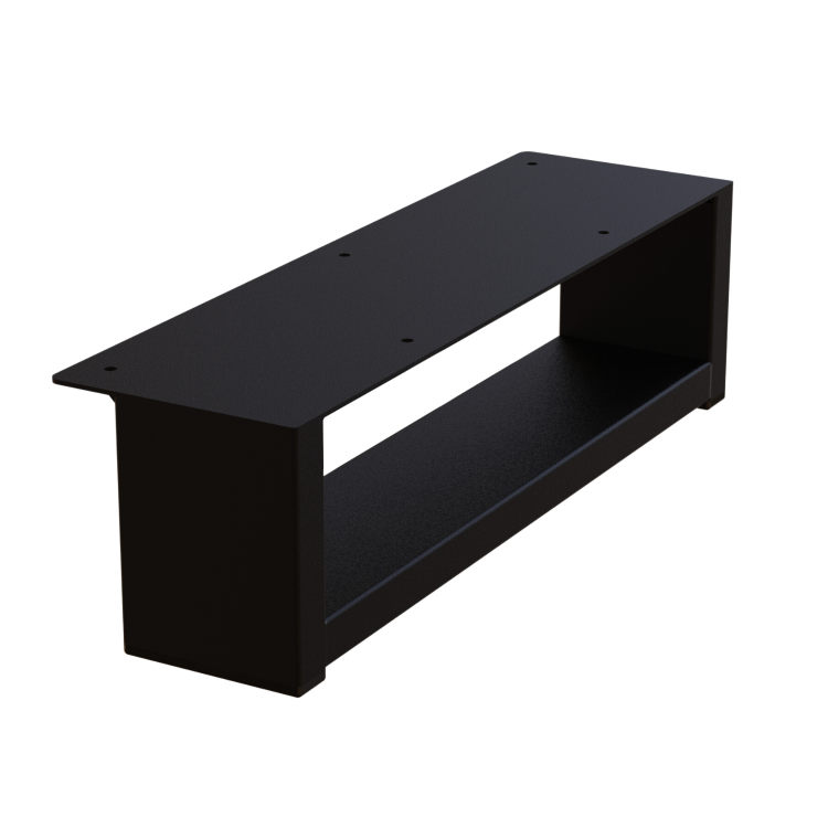 nogi do komody szafy czarne 100 mm, 10 cm loft industrial