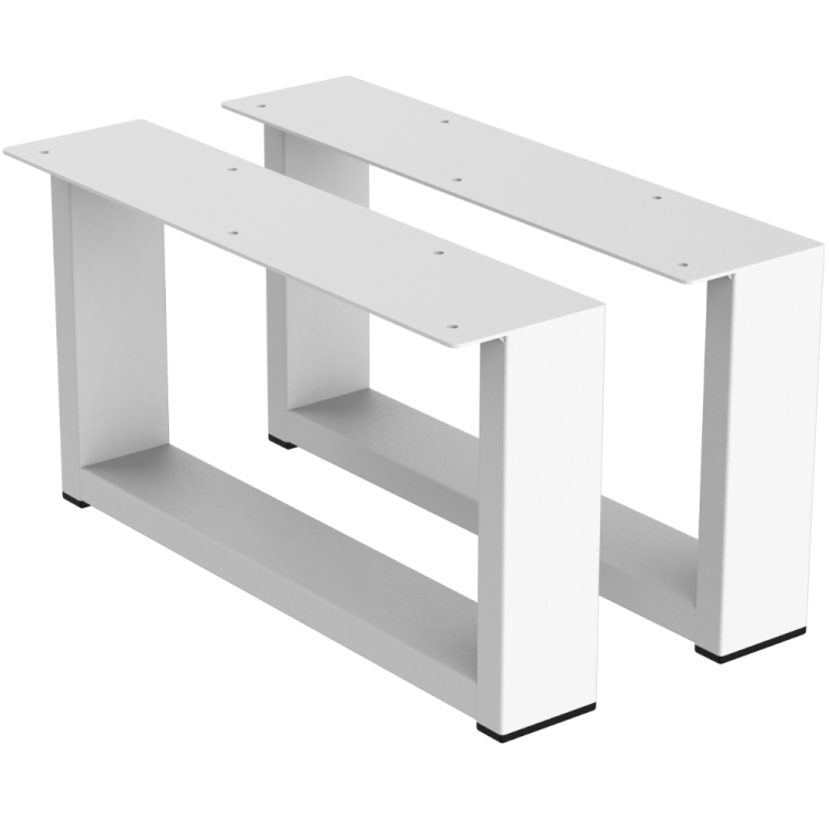 nogi do komody szafy białe 200 mm, 20 cm loft industrial
