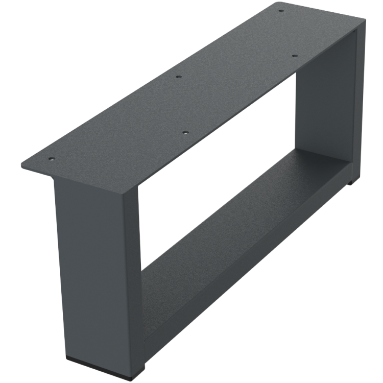 nogi do komody szafy antracytowe 150 mm, 15 cm loft industrial