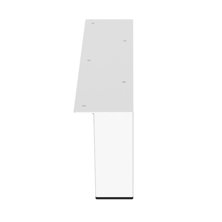 nogi do komody szafy białe 150 mm, 15 cm loft industrial