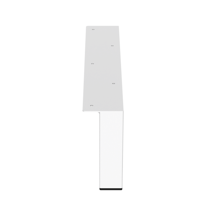 nogi do komody szafy białe 150 mm, 15 cm loft industrial