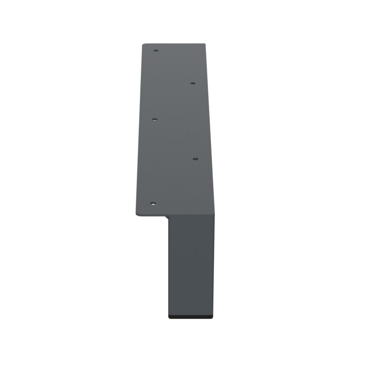 nogi do komody szafy antracytowe 100 mm, 10 cm loft industrial