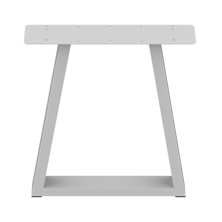 2 nogi do stołu i biurka białe typ V 80x40mm