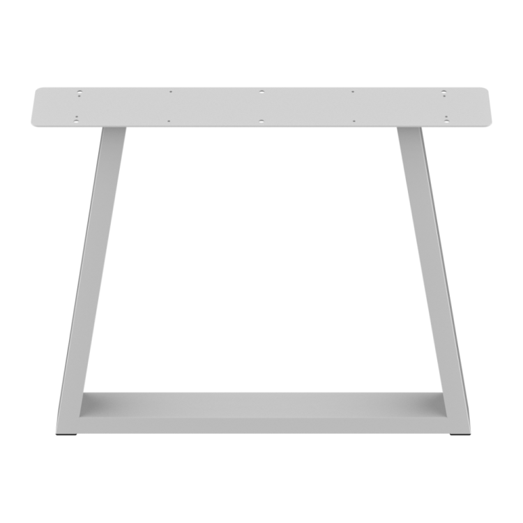 2 nogi do stołu i biurka białe typ V 80x40mm