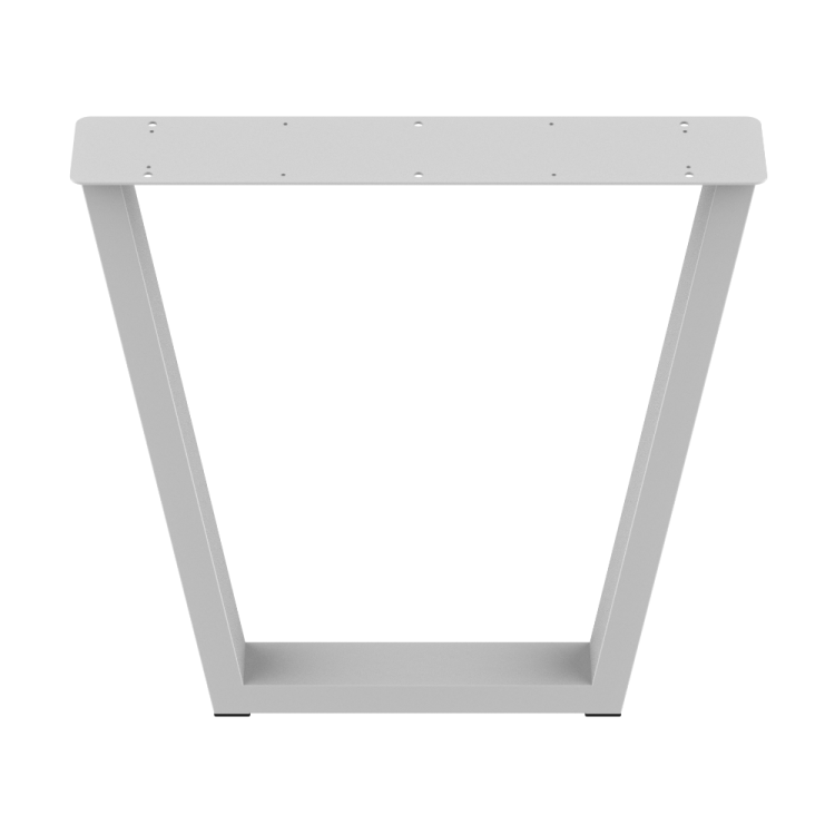 2 nogi do stołu i biurka białe typ V 80x40mm