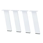 4 Nogi do stołu TYP- I8040 (profil 80x40mm) Kolor Biały Rozmiar 420H 