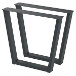 2 Nogi do stołu TYP- V2 (profil 80x40mm) Kolor Antracyt Rozmiar 815-720H 
