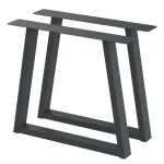 2 Nogi do stołu TYP- V (profil 80x40mm) Kolor Antracyt Rozmiar 815-720H 
