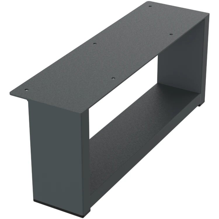 nogi do komody szafy antracytowe 150 mm, 15 cm loft industrial
