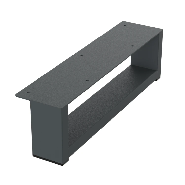 nogi do komody szafy antracytowe 100 mm, 10 cm loft industrial