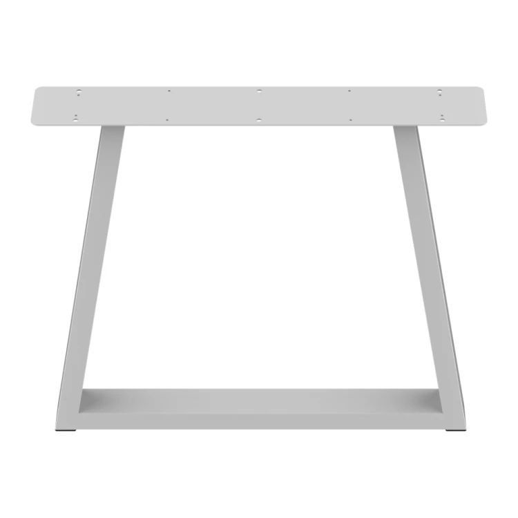 2 nogi do stołu i biurka białe typ V 80x40mm