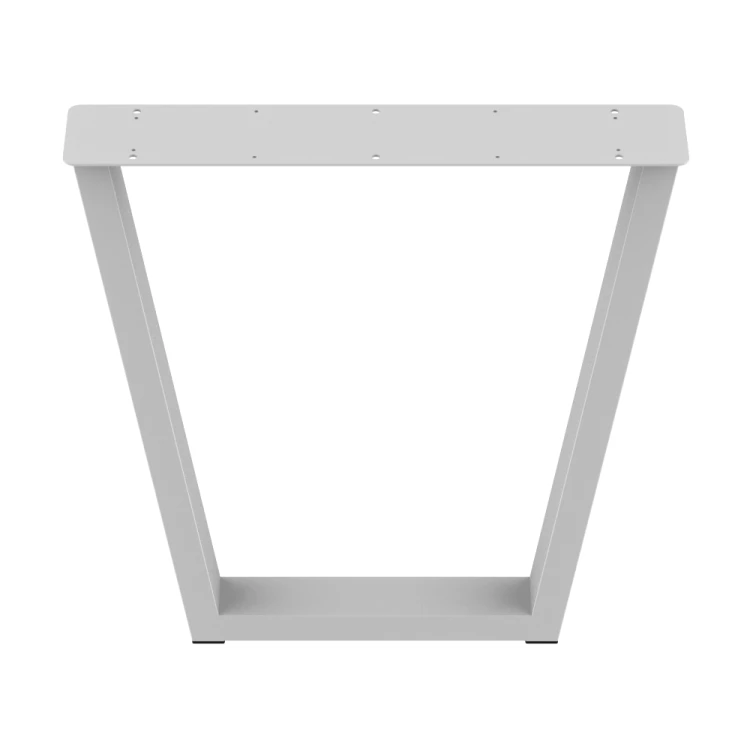 2 nogi do stołu i biurka białe typ V 80x40mm